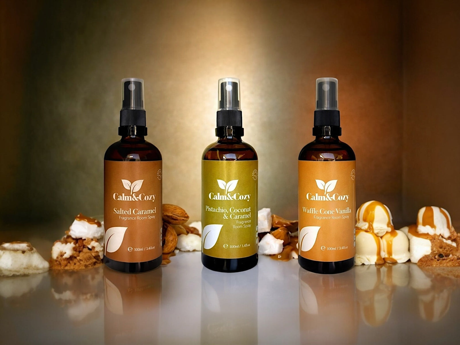 Gourmand fragrance featuring vanilla, caramel and bakery-inspired sweet scent notes