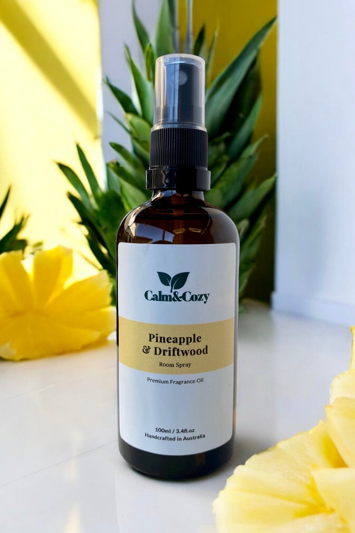 Pineapple & Driftwood Fragrance Room Spray - Calm & Cozy