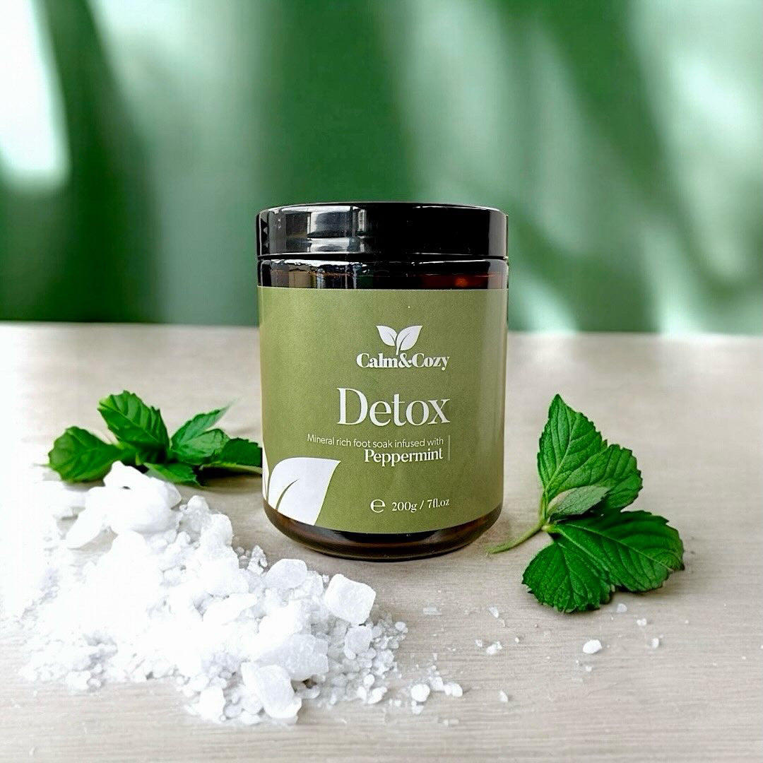 Calm &amp; Cozy Mineral Rich Foot Soak Detox