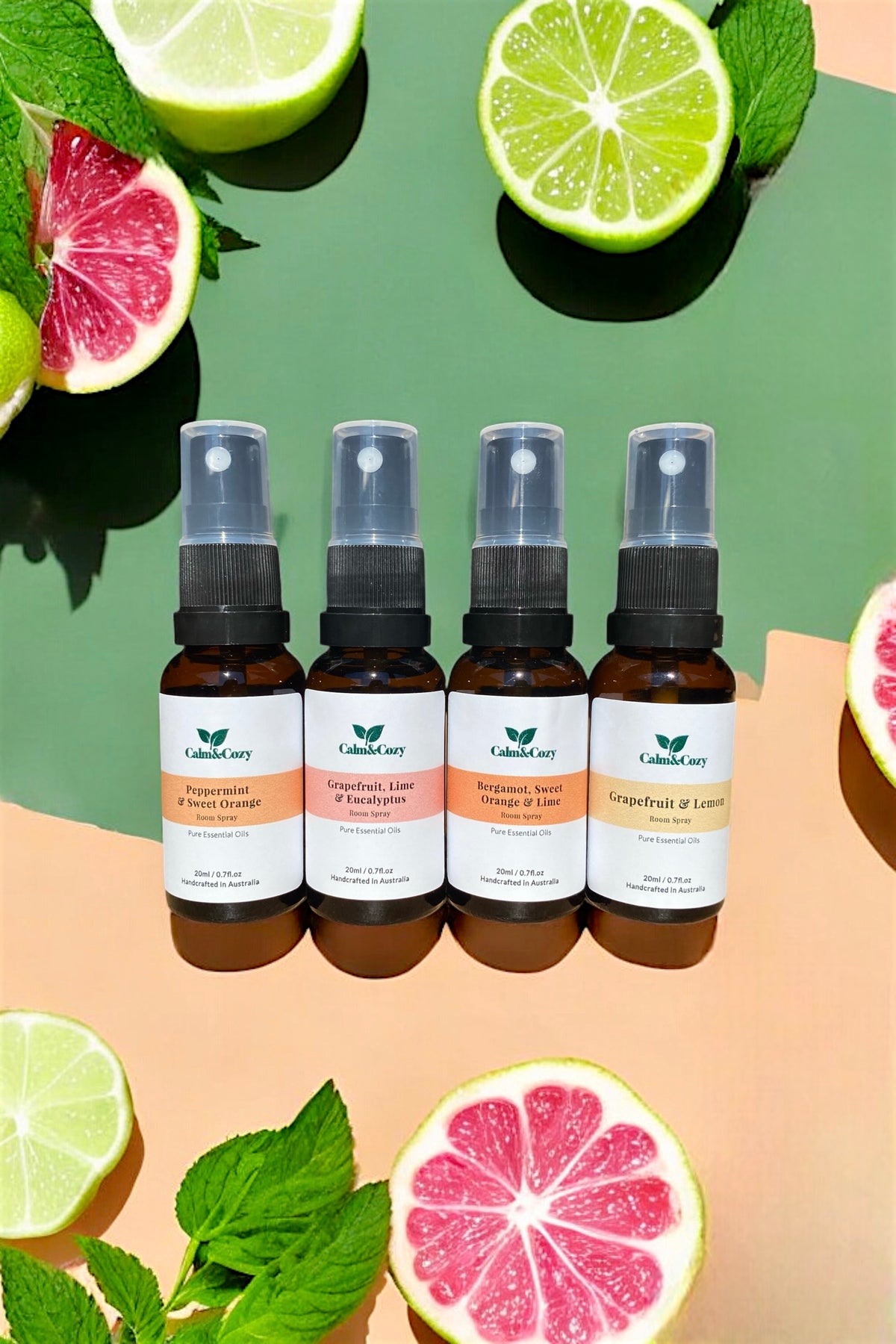 Awaken &amp; Elevate Citrus Blends 20ml Essential Oil Bottles