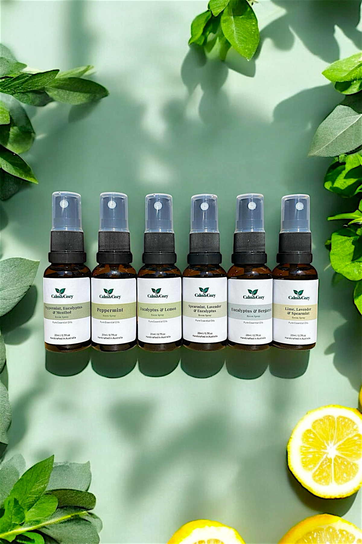 Breathe Easy Mint Blends 20ml Essential Oil Bottles