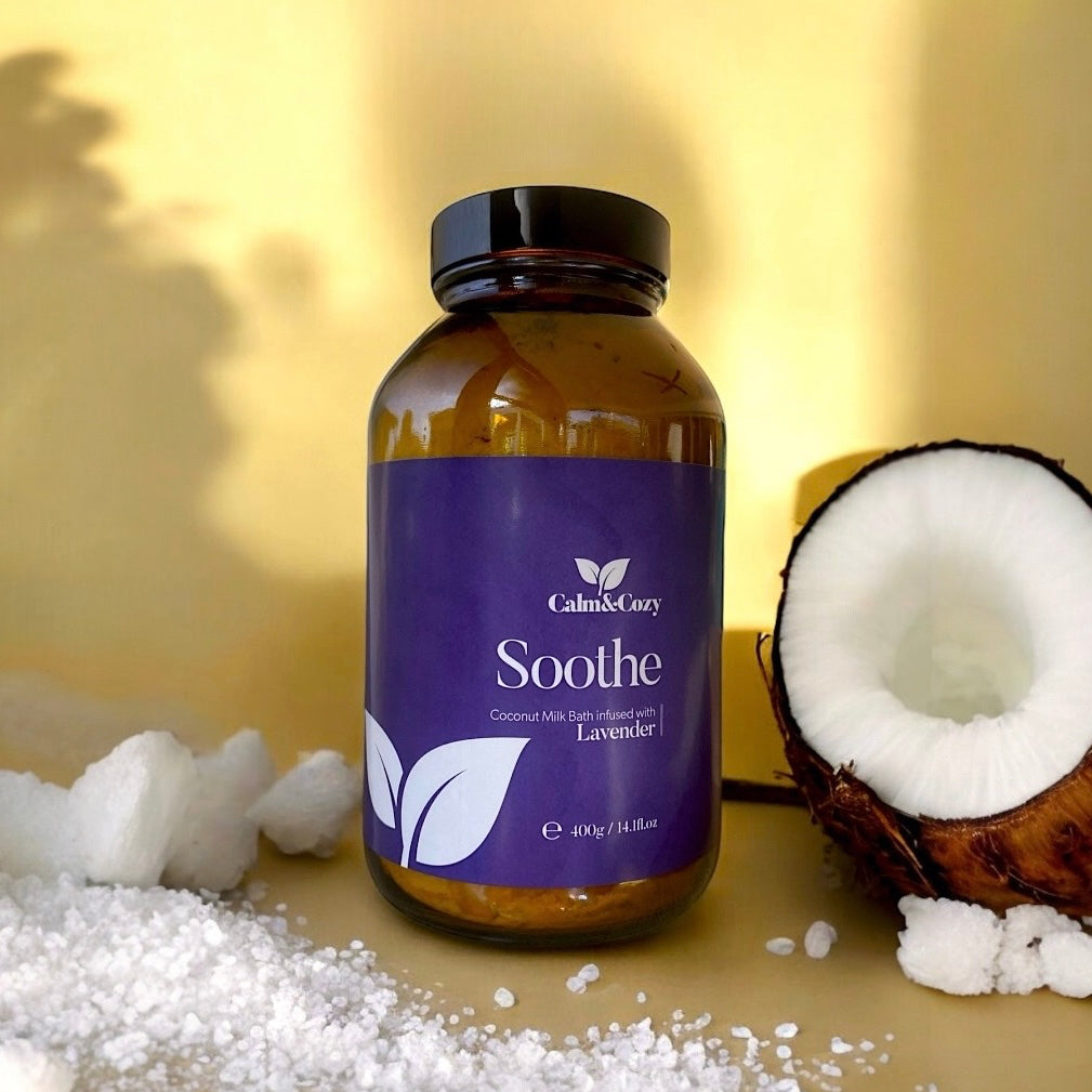 Calm &amp; Cozy Coconut Milk Bath Soak Soothe