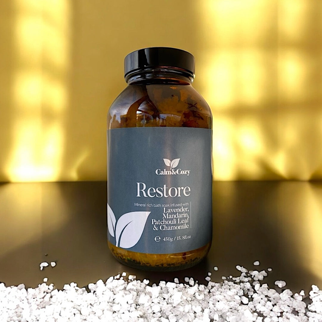 Calm &amp; Cozy Mineral Rich Bath Soak Restore