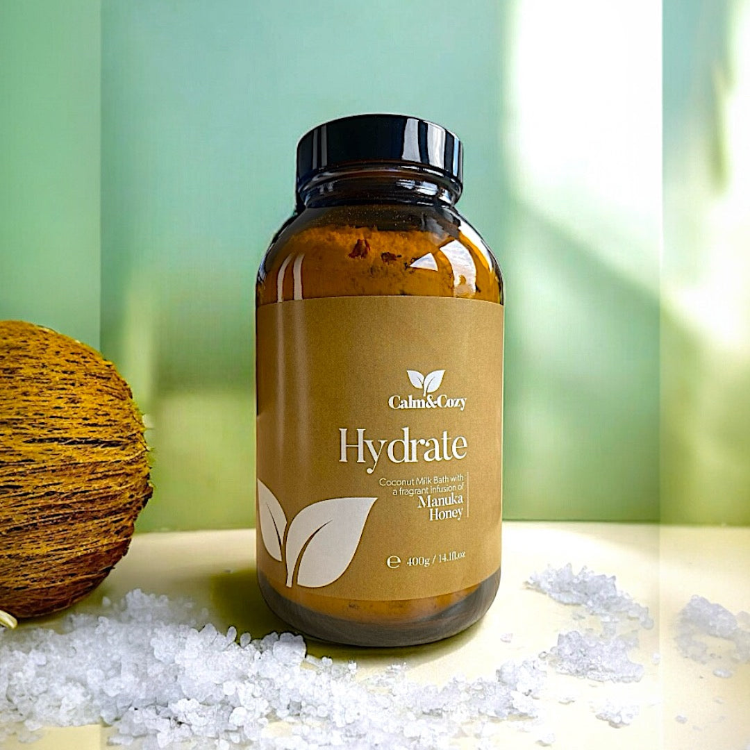 Calm &amp; Cozy Coconut Milk Bath Soak Hydrate