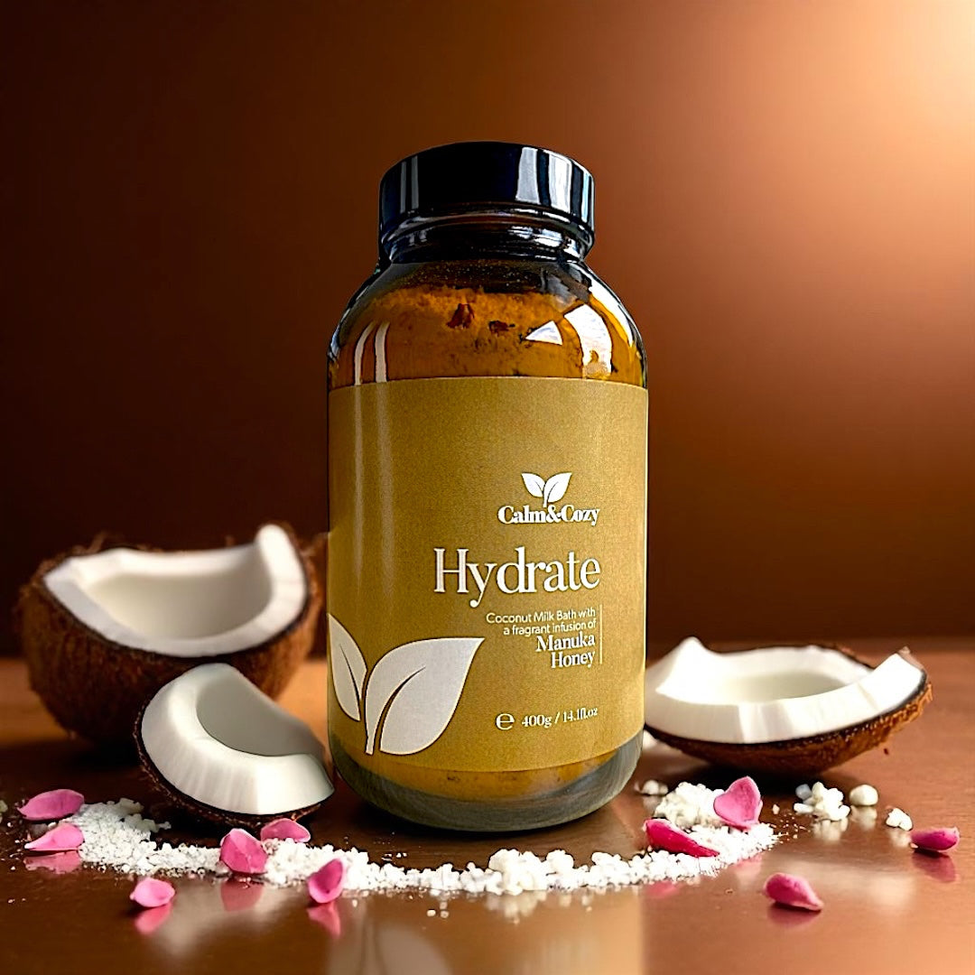 Hydrate Coconut Milk Bath Soak | Magnesium-Rich for Glowing Skin