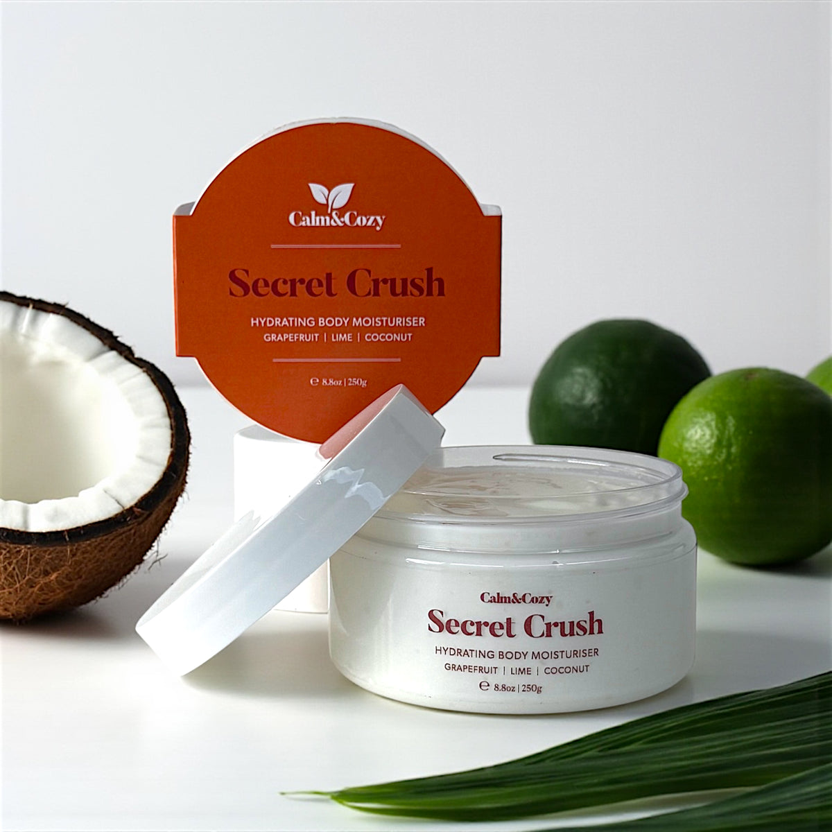 Secret Crush | Grapefruit, Lime & Coconut | Hydrating Body Moisturiser