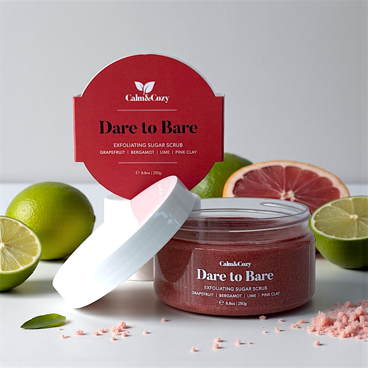 Dare To Bare | Grapefruit & Lime | Exfoliating Sugar Scrub