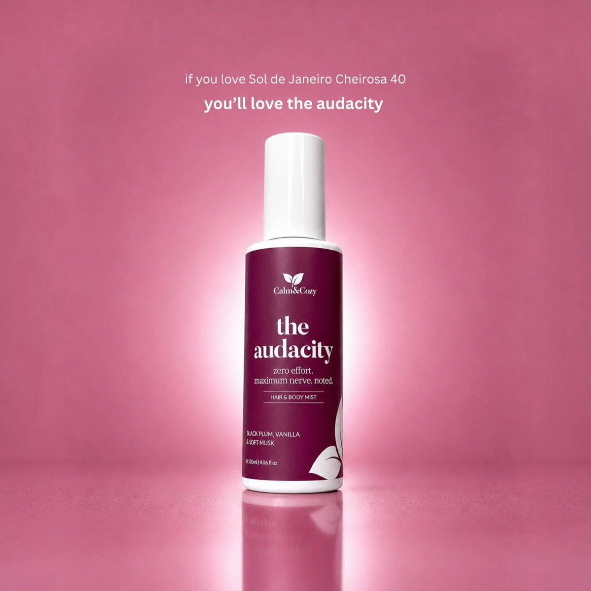 THE AUDACITY | Black Plum, Vanilla & Amber Body Mist