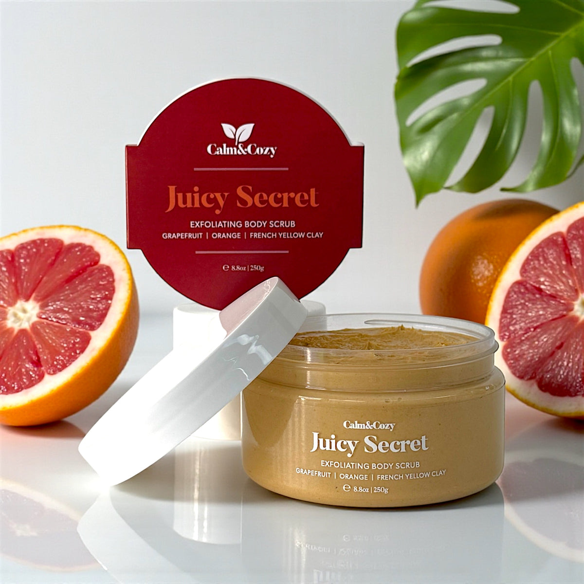 Juicy Secret | Exfoliating Body Scrub | Grapefruit & Orange